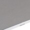 Armen Living Royal White Aluminum and Teak Outdoor Dining Table with Stone Top 840254332812 - alternate 7